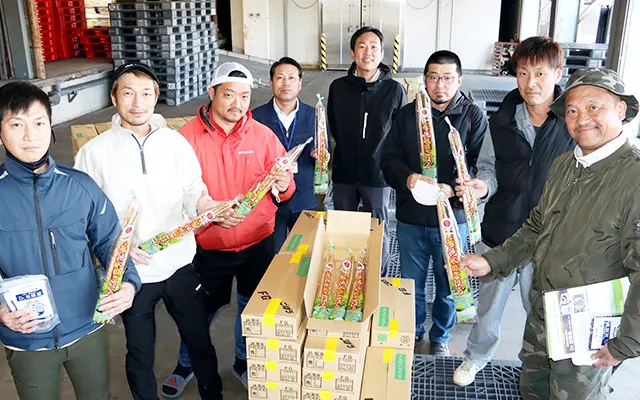 営農指導業務に集中する為に、情報配信をデジタル化！工数80%削減！